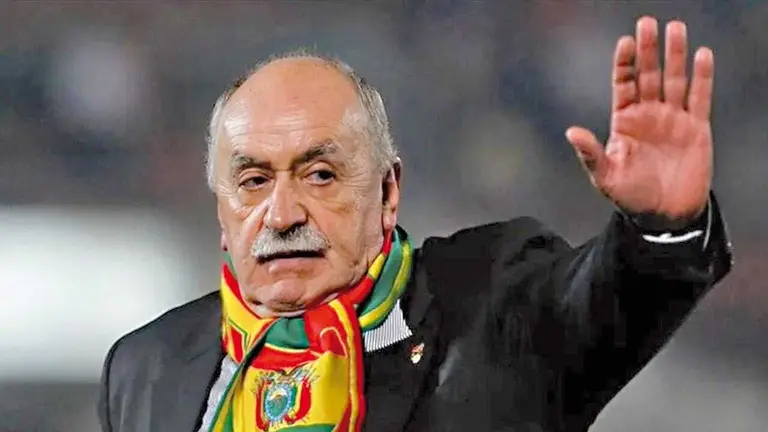 Xabier Azkargorta, leyenda del fútbol boliviano. / ARCHIVO