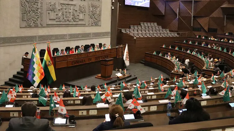 La sesi&oacute;n de la C&aacute;mara de Diputados, en esta jornada. CD