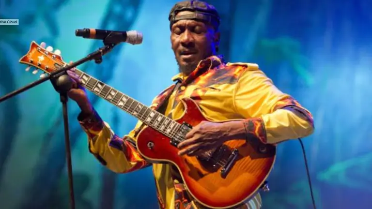 El m&uacute;sico jamaicano Jimmy Cliff en su actuaci&oacute;n del festival Rototom. &Aacute;NGEL S&Aacute;NCHEZ