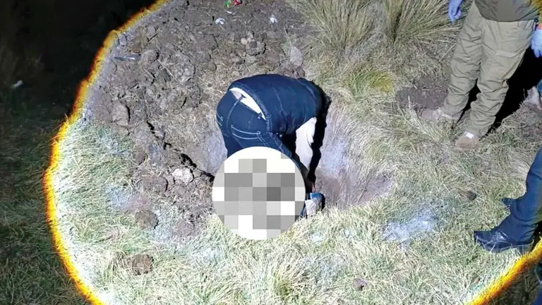 Encuentran el cuerpo de la víctima. / FISCALÍA