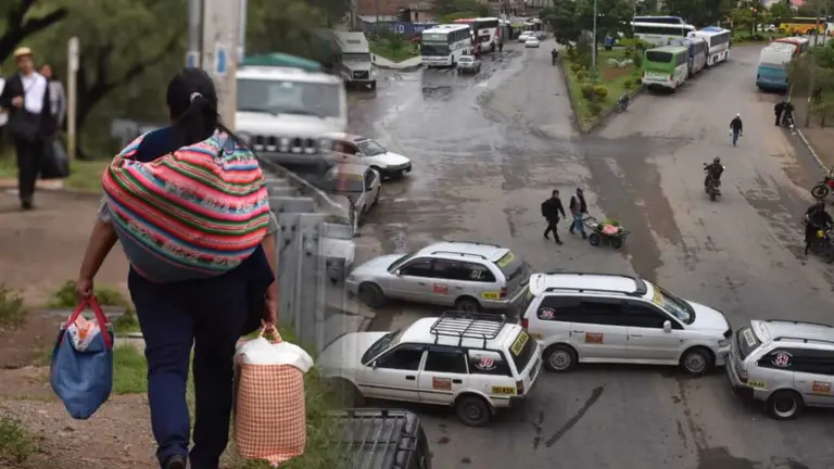 Bloqueos en Cochabamba. COMPOSICI&Oacute;N OPINI&Oacute;N