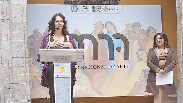 Conferencia de prensa del lanzamiento del programa de activaci&oacute;n econ&oacute;mica y 
creativa con el sello MNA.  / MNA