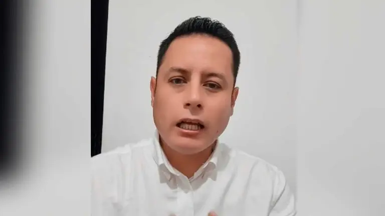El vicepresidete, Edmad Lara. CAPTURA.