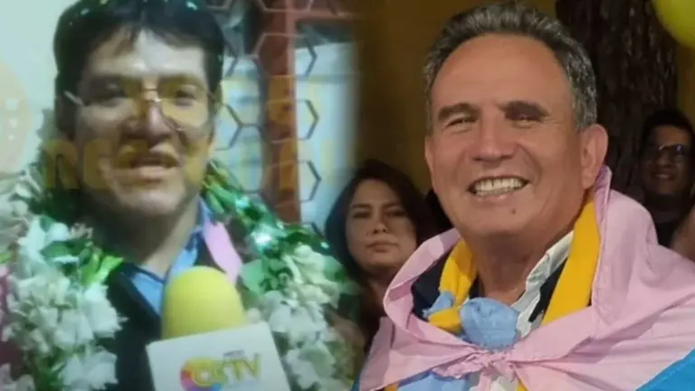 Mario Severich y Javier Bellott, candidatos de Soluciones con Todos. VOCES REGIONALES  BELLOTT