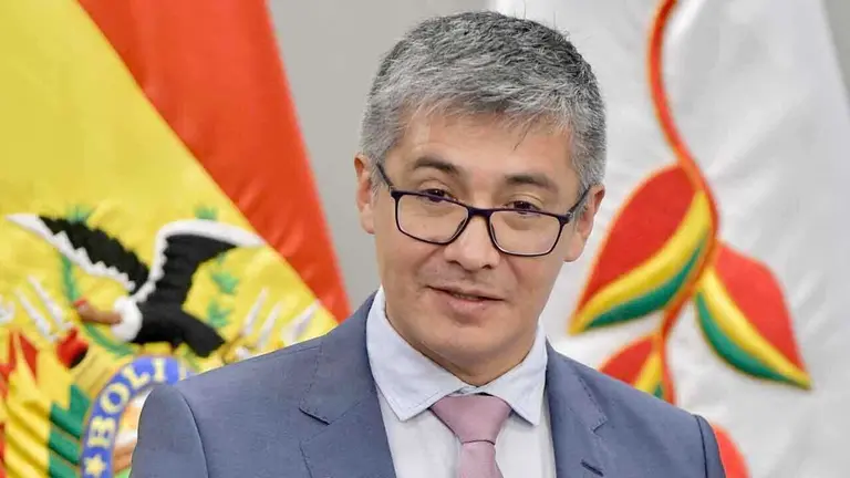 El ministro de Economía, José Gabriel Espinoza./ APG