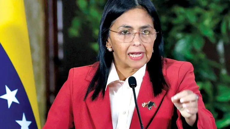 La vicepresidenta ejecutiva de Venezuela, Delcy Rodr&iacute;guez./TELEDOCE.COM