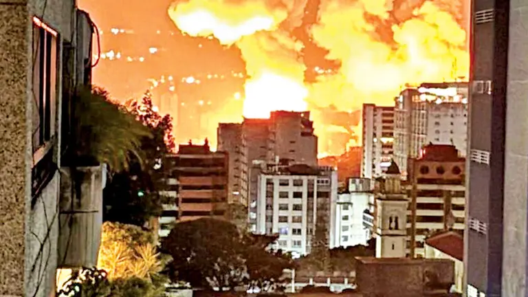 Los ataques de EEUU a Venezuela provocaron da&ntilde;os a la infraestructura. /COMERCIO TV