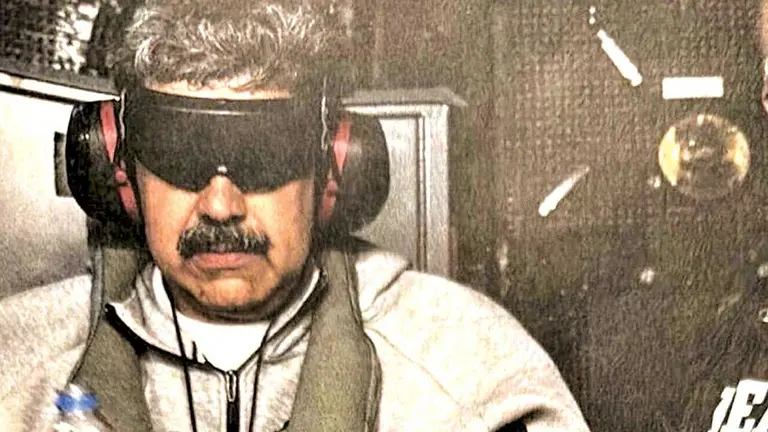 Nicolás Maduro, tras ser capturado por Estados Unidos./ RRSS
