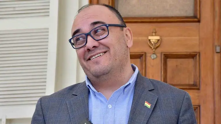 Al presidente del TSE, Gustavo Ávila./ APG