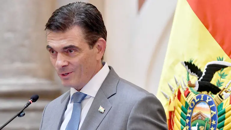 El presidente del Estado boliviano, Rodrigo Paz./ APG