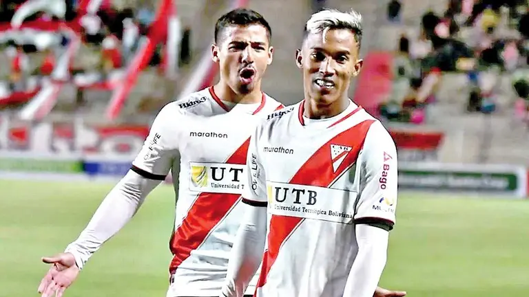 Darlisom Rodrigues, bajo la pol&eacute;mica en el f&uacute;tbol 
boliviano./ APG