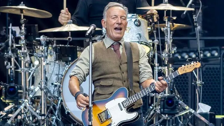 El ícono del rock de Nueva Jersey, Bruce Springsteen./ RRSS
