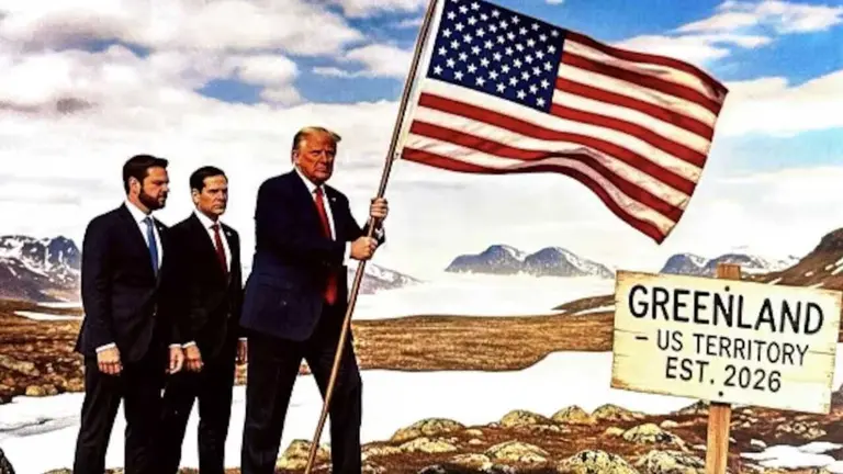 La imagen con IA que ha compartido Donald Trump. RRSS