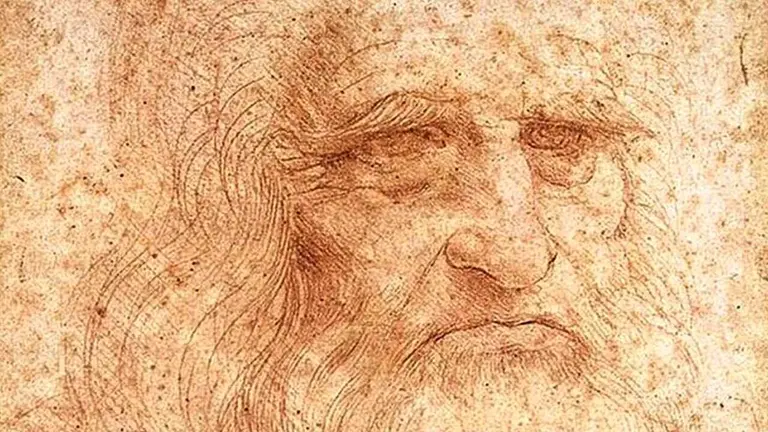 Retrato Leonardo Da Vinci./ INFOBAE