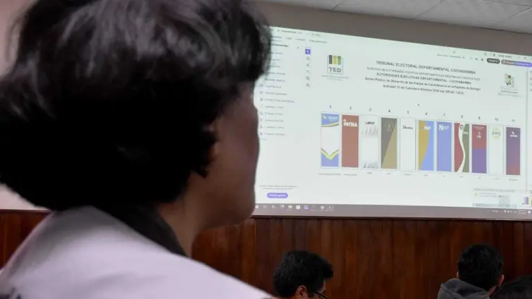 Imagen referencial del sorteo de ubicaci&oacute;n de franjas en el TED, el 16 de enero. NO&Eacute; PORTUGAL