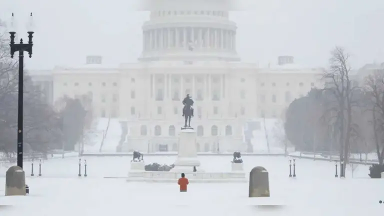 Nieve en Estados Unidos. DW