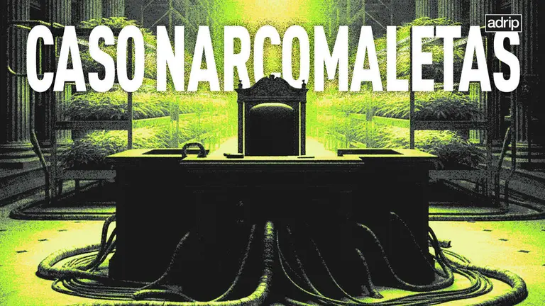 Foto referencial del caso &ldquo;Narcomaletas&rdquo;. COMPOSICI&Oacute;N ADRIANO LENAZ