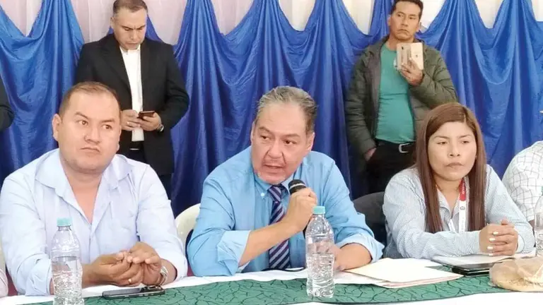 El director departamental de R&eacute;gimen Penitenciario en Cochabamba, Roberto P&aacute;rraga./MELISSA REVOLLO