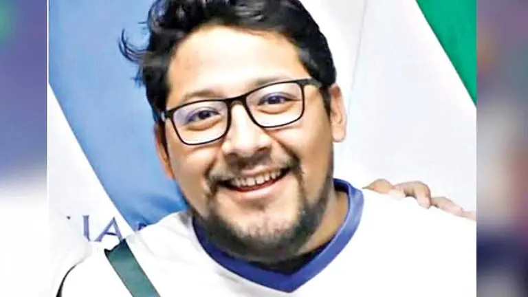 Rafael Arce, hijo del expresidente Luis Arce, es investigado por enriquecimiento il&iacute;cito./RRSS