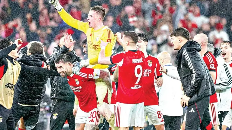 Benfica logr&oacute; la &eacute;pica a costa de Madrid./FC BENFICA