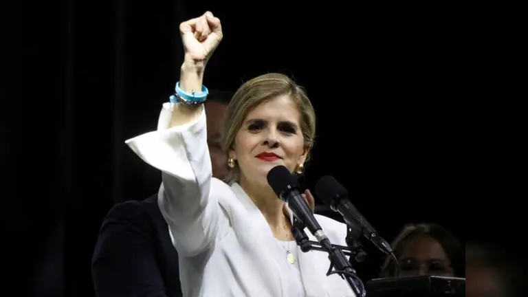 Laura Fern&aacute;ndez, la nueva presidenta de Costa Rica. EL CONFIDENCIAL