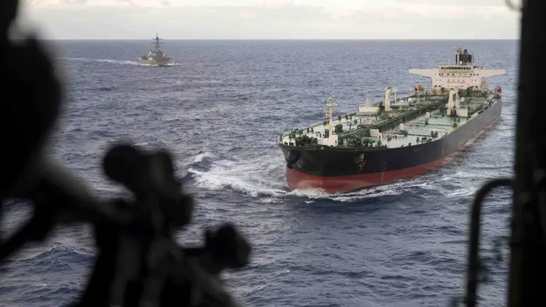 EEUU captura petrolero que escap&oacute; del bloqueo en el Caribe. DEPARTAMENTO DE GUERRA