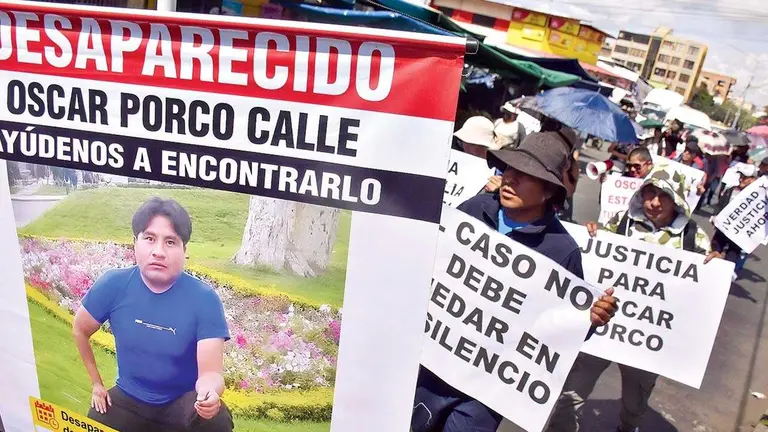 Exigen respuestas sobre la desaparici&oacute;n del joyero &Oacute;scar Porco./DICO SOL&Iacute;S
