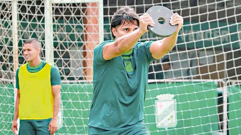 Marcelo Martins, goleador hist&oacute;rico de Bolivia./ FACEBOOK ORIENTE PETROLERO
