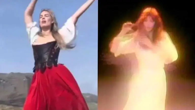 Margot Robbie recreó el baile de Kate Bush./ INDIE HOY