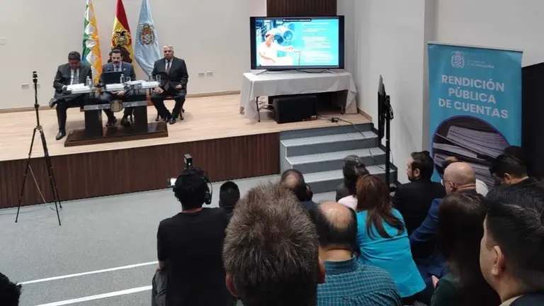 La Rendici&oacute;n P&uacute;blica de Cuentas Final de la gesti&oacute;n 2025. MELISSA REVOLLO