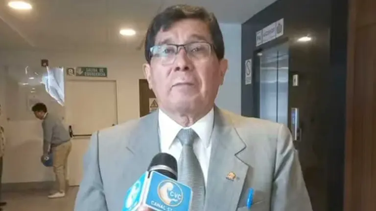 El senador que present&oacute; el proyecto de ley. CAPTURA DE VIDEO