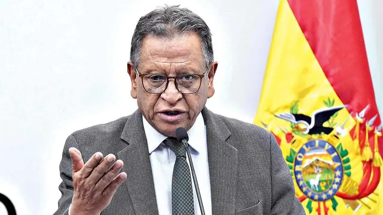 El ministro de Gobierno, Marco Antonio Oviedo./ APG