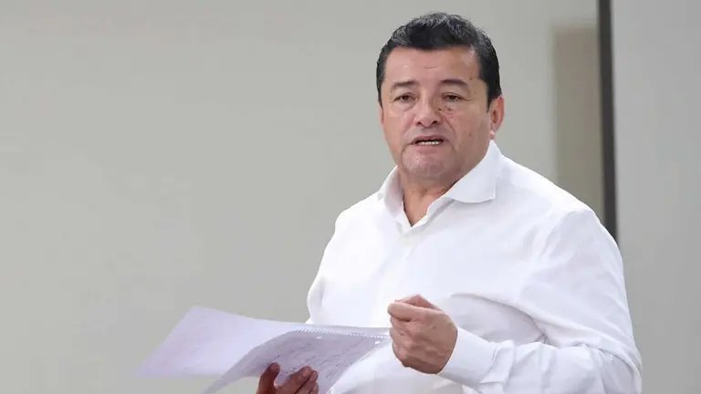 El alcalde de Santa Cruz, Jhonny Fernández./ APG