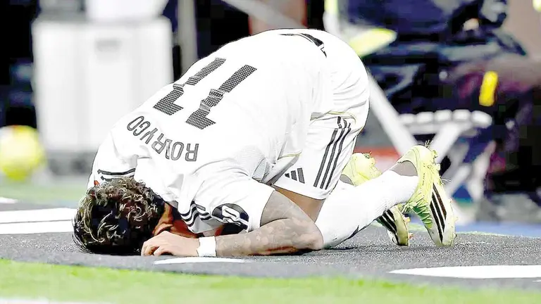 Rodrygo Goes, se queda sin Copa del Mundo./ DIARIO AS