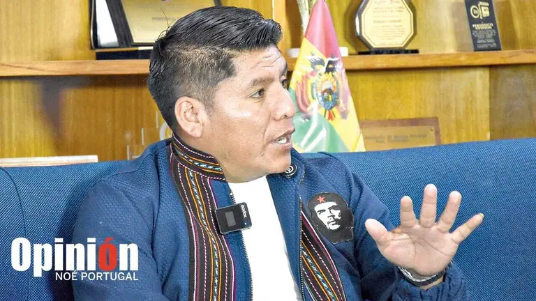 El candidato a la Gobernaci&oacute;n por la A-UPP, Leonardo Loza, en OPINI&Oacute;N./ NO&Eacute; PORTUGAL
