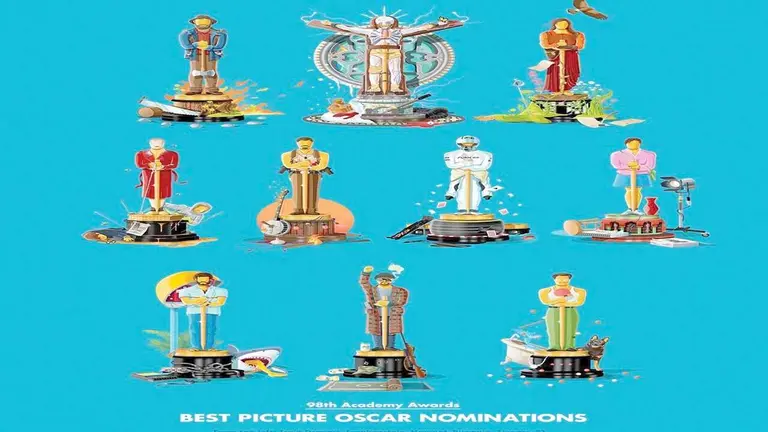 Oscar 2026: Los nominados a los  premios que se entregan hoy.