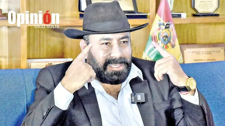 El candidato a Gobernador Jhon Rioja, en OPINI&Oacute;N./ DICO SOL&Iacute;S