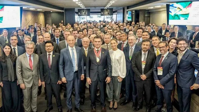 El presidente de Bolivia, Rodrigo Paz, consolidó lazos económicos y comerciales con Brasil./ ABI