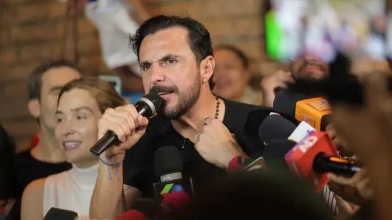 Juan Pablo Velasco, candidato a gobernador de Santa Cruz por Alainza Libre.   FACEBOOK JP VELASCO