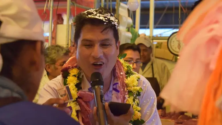 Jeyson Auza, exministro de Salud y ya excandidato a la Alcald&iacute;a de Sucre. FACEBOOK JEYSON AUZA