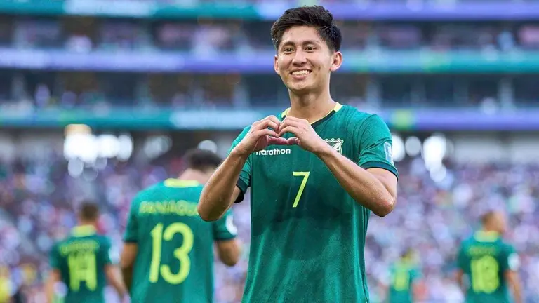 Miguel Terceros, figura de la selección boliviana./ APG