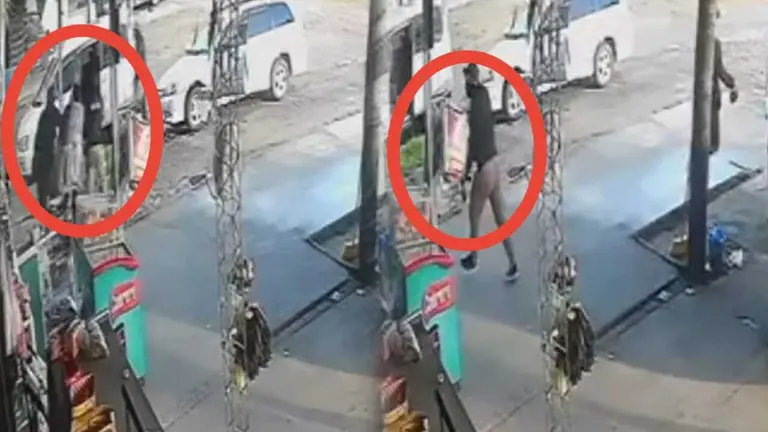 Im&aacute;genes captan el momento del secuestro en Entre R&iacute;os, Tr&oacute;pico de Cochabamba. CORTES&Iacute;A