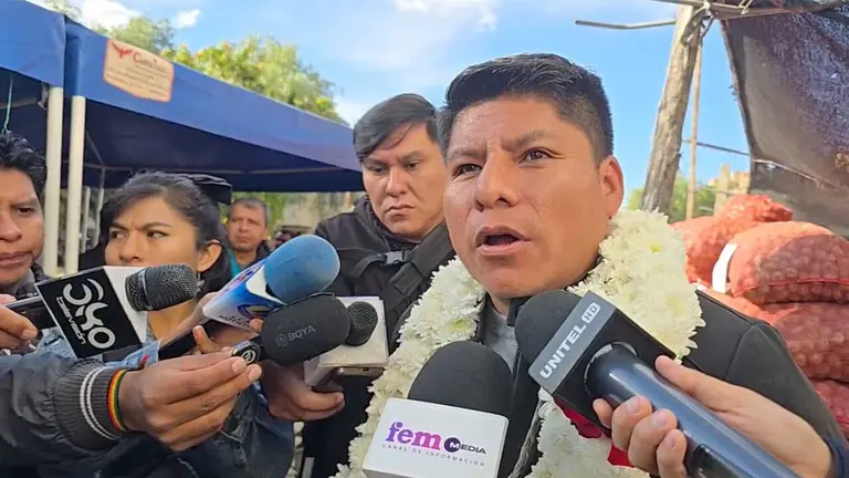 El gobernador Leonardo Loza, este 14 de mayo.