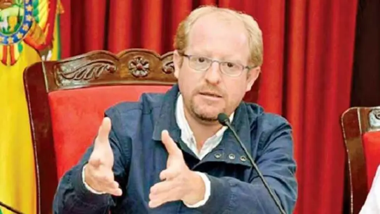 El exgobernador y excandidato a la Gobernaci&oacute;n de Tarija, Adri&aacute;n Oliva. URGENTE.BO