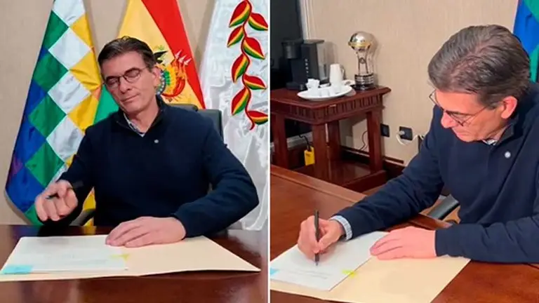 El presidente Rodrigo Paz promulg&oacute; la norma. ERBOL