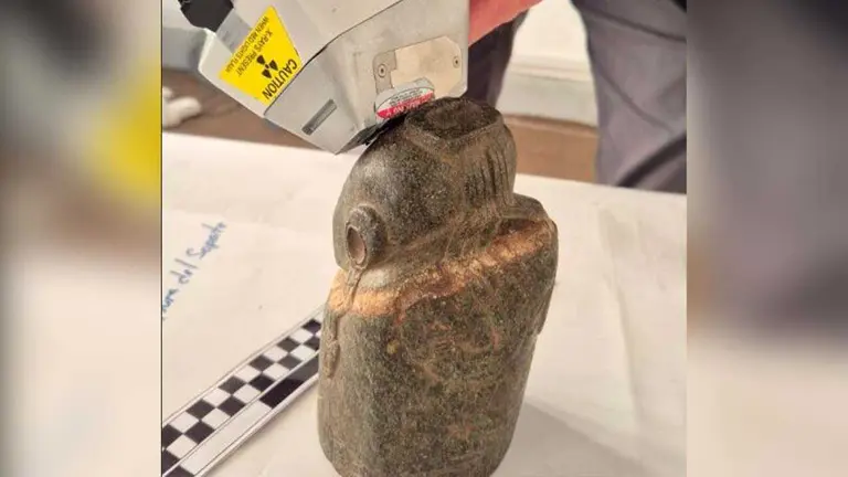 Imagen referencial de una pieza arqueol&oacute;gica bolviiana. VICEMINISTERIO DE CULTURAS