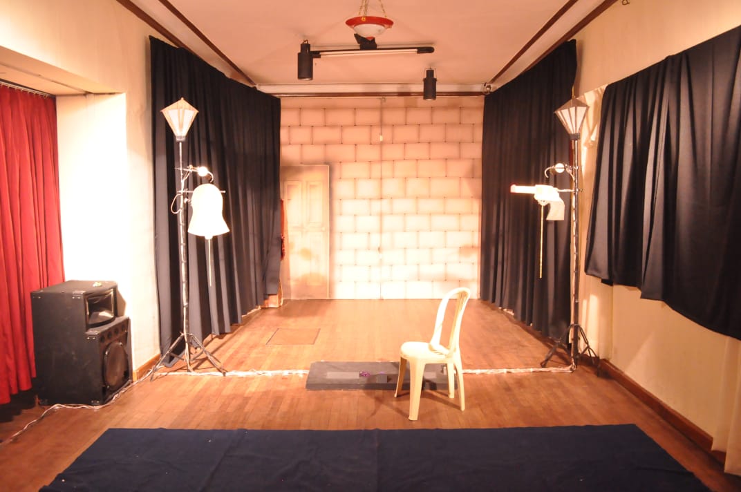 El escenario de la Escuela de Arte y Talento. FUENTE: WILER VIDAURRE