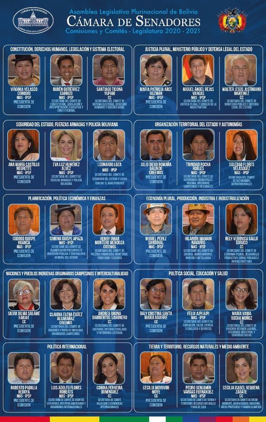 comisiones senado