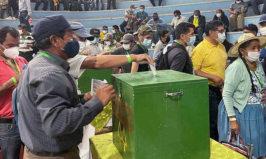 La elección del Comité Electoral, este lunes. OPINIÓN