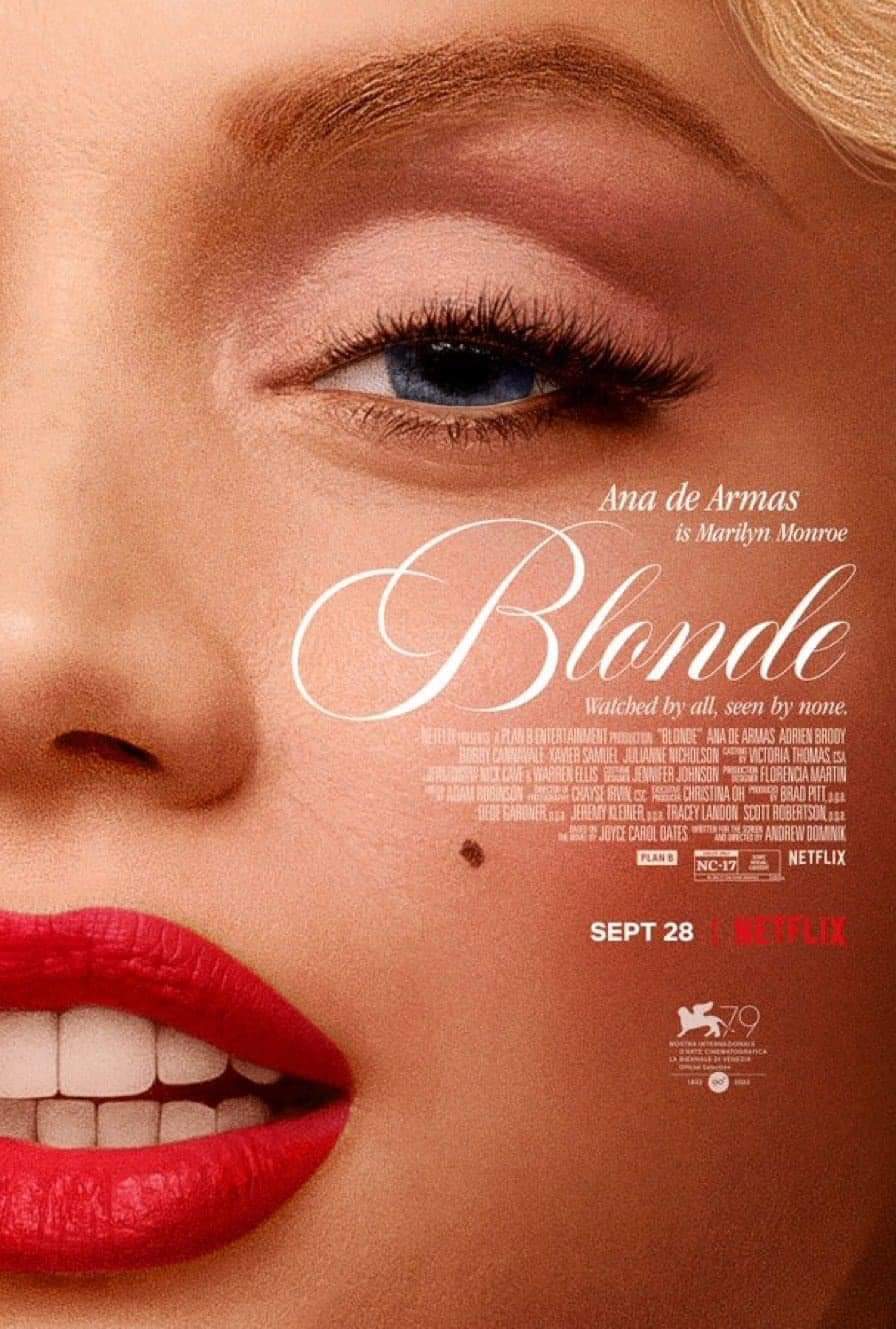 Cartel de "Blonde".         NETFLIX